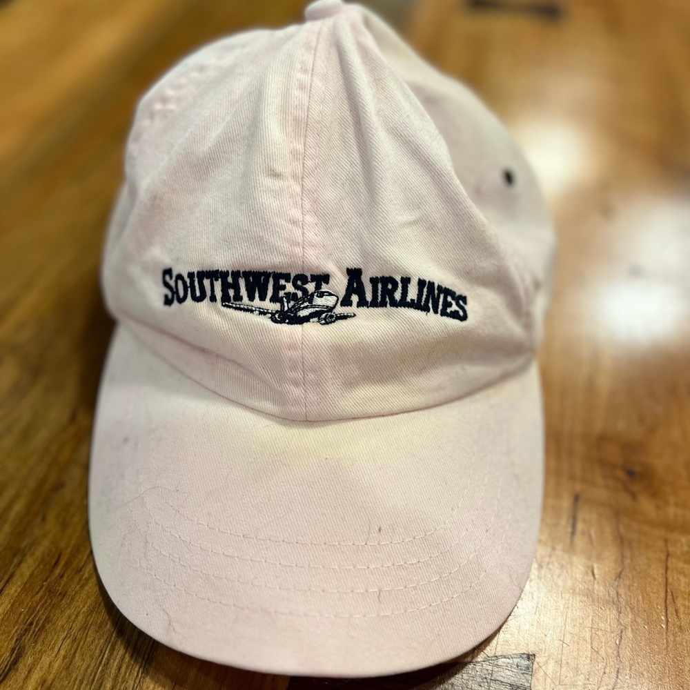Southwest Airlines ball cap in used condition
